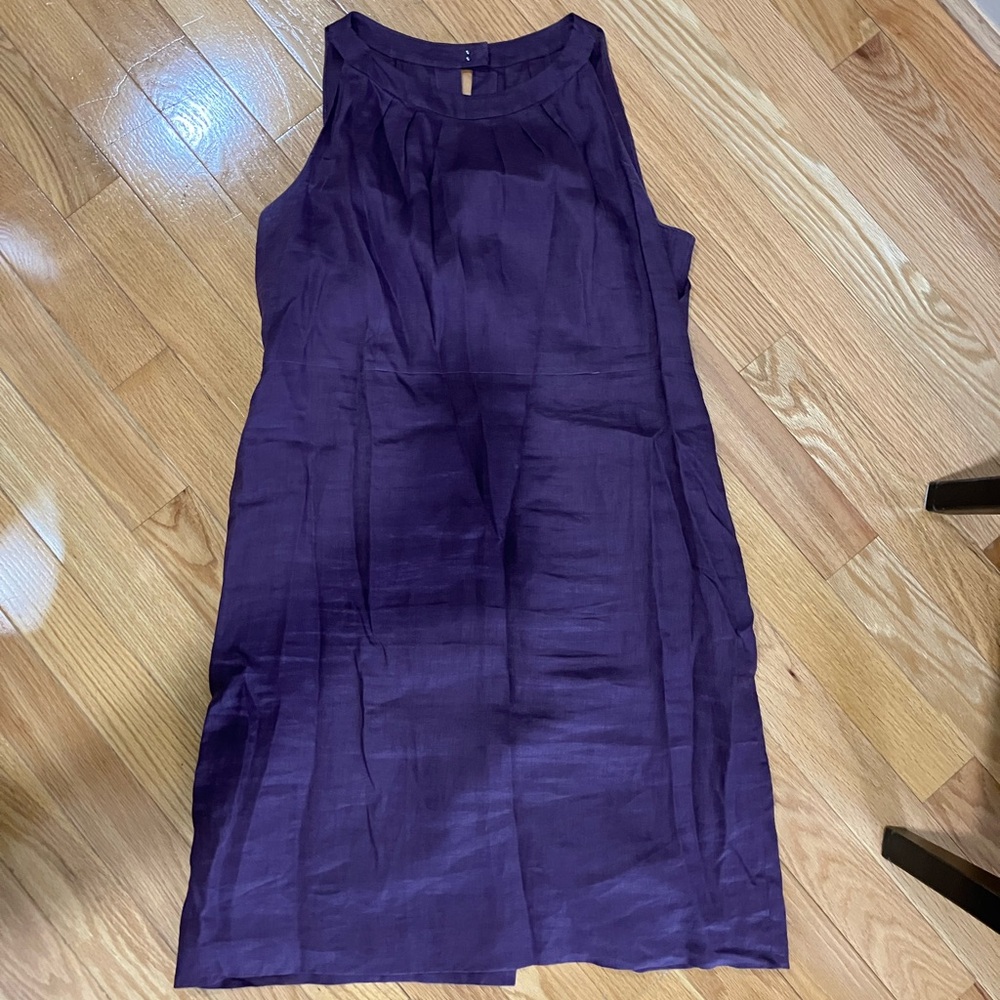 LOFT Deep Purple Dress